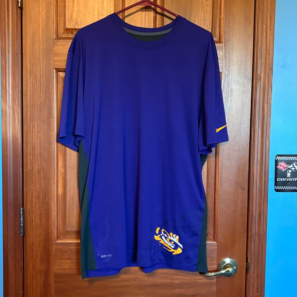 Nike LSU Dri-Fit Performance Tee